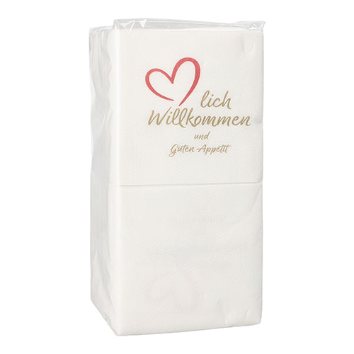 PAPSTAR 125 Servietten, 2-lagig "PUNTO" 1/4-Falz 20 cm x 20 cm mikrogeprägt-zoom-