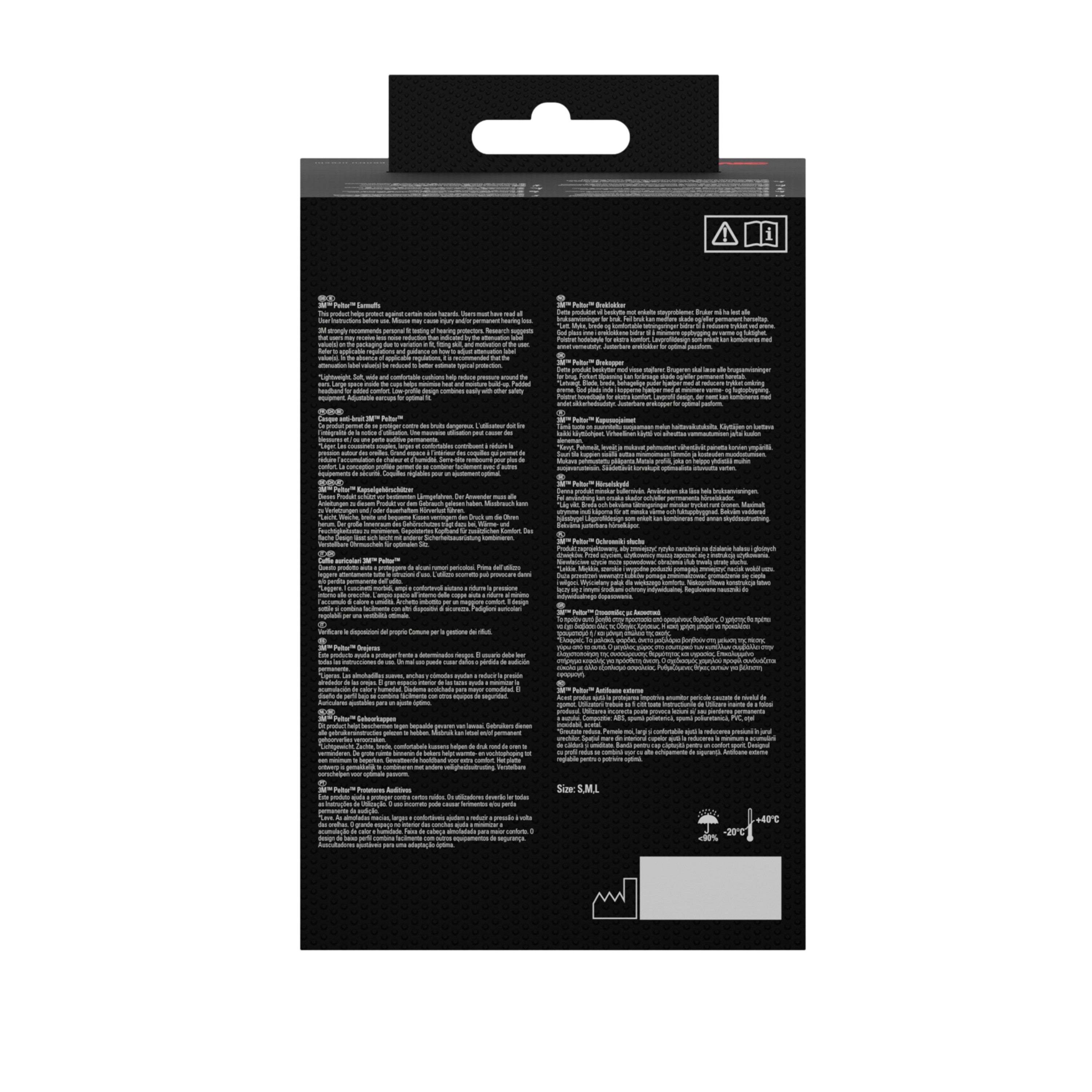 3M™ PELTOR™ Optime™ I Kapselgehörschutz H510A, SNR-Wert 27 dB, Gelb | Packung (1 Stück)-zoom-4