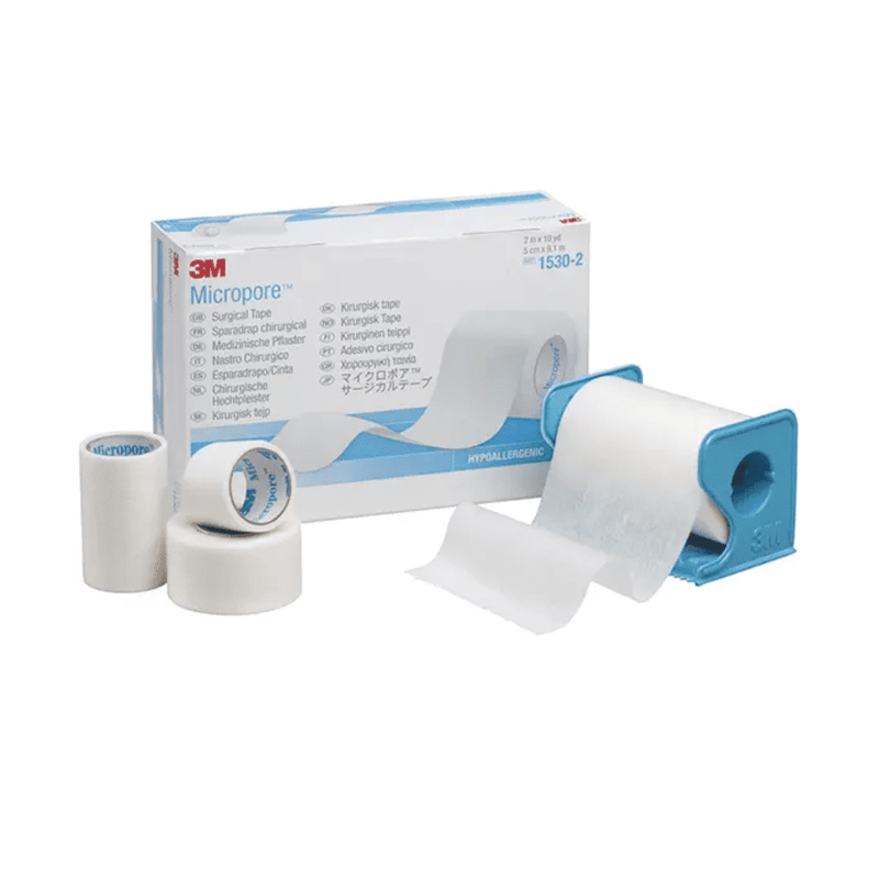 3M-Medica Micropore Pflaster, hautfarben - 12 Stück | Packung (12 Stück)-zoom-