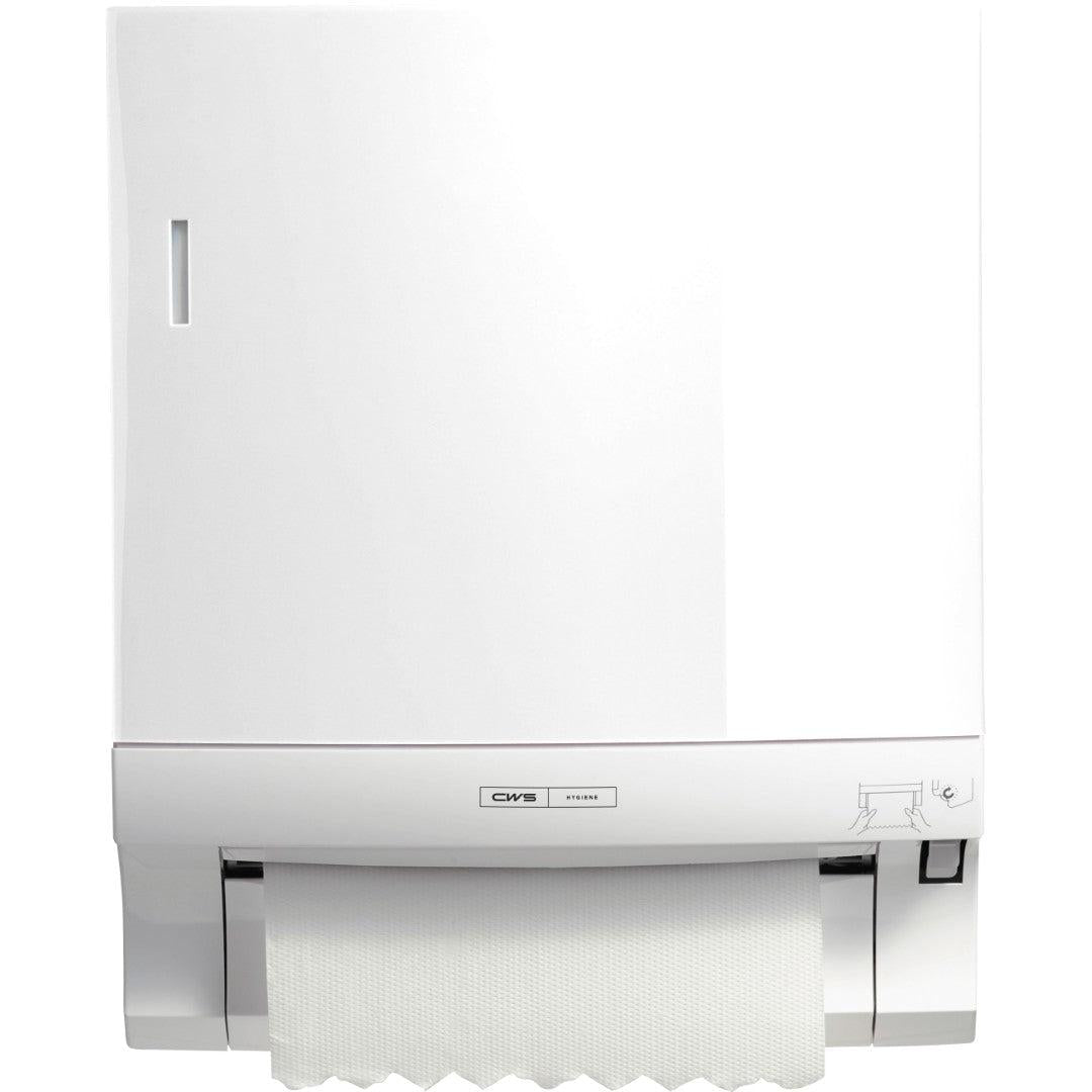CWS ParadiseLine Rollenpapierhandtuchspender Paperroll inklusive Panel Weiß | 1 Stück-zoom-3