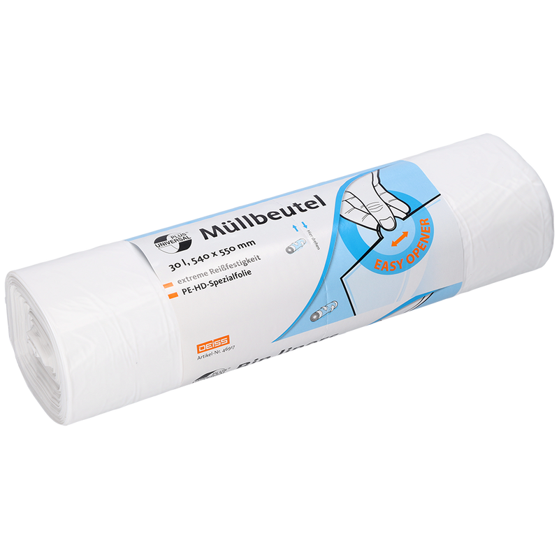 DEISS 46917 - 540x550x0,015 mm weiss | Rolle (100 Stück)-zoom-