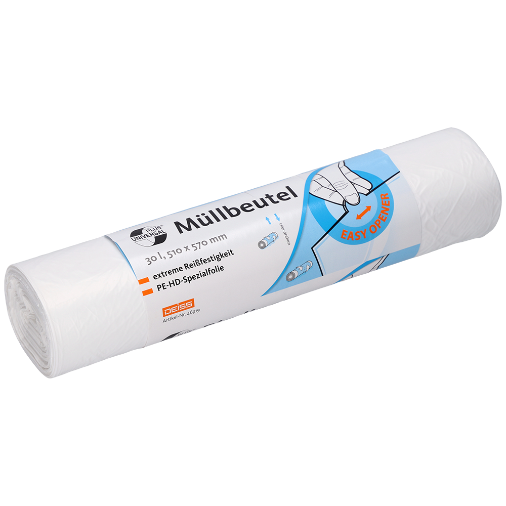 DEISS 46919 - 510x570 mm weiss | Rolle (100 Stück)