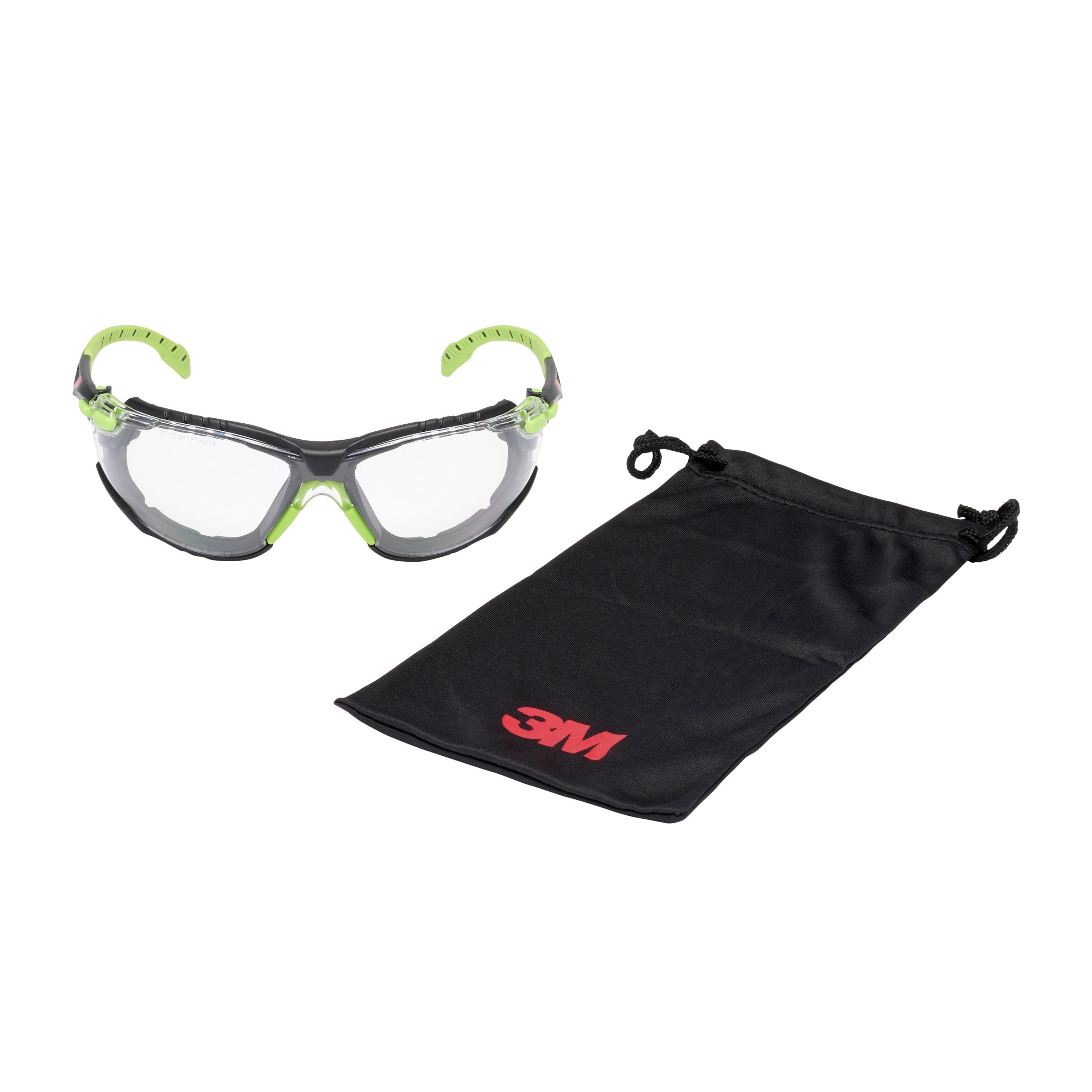 3M™ Solus™ Schutzbrille 1000, Scotchgard™ Protector Antibeschlag-Beschichtung, mit aufsteckbarer Schaumstoffdichtung, Klarsichtscheibe-zoom-20