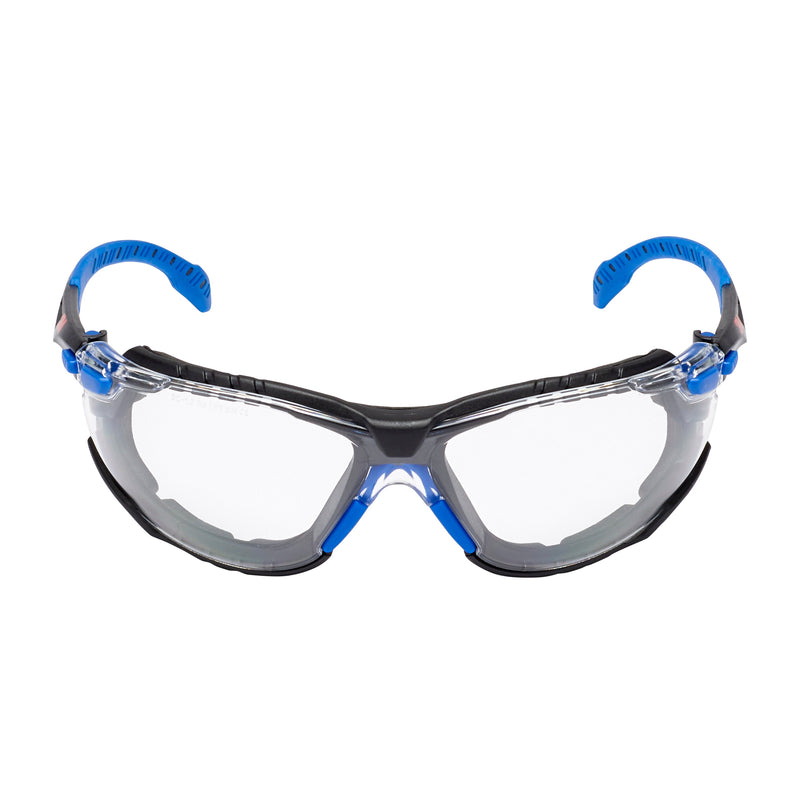 3M™ Solus™ Schutzbrille 1000, Scotchgard™ Protector Antibeschlag-Beschichtung, mit aufsteckbarer Schaumstoffdichtung, Klarsichtscheibe-zoom-