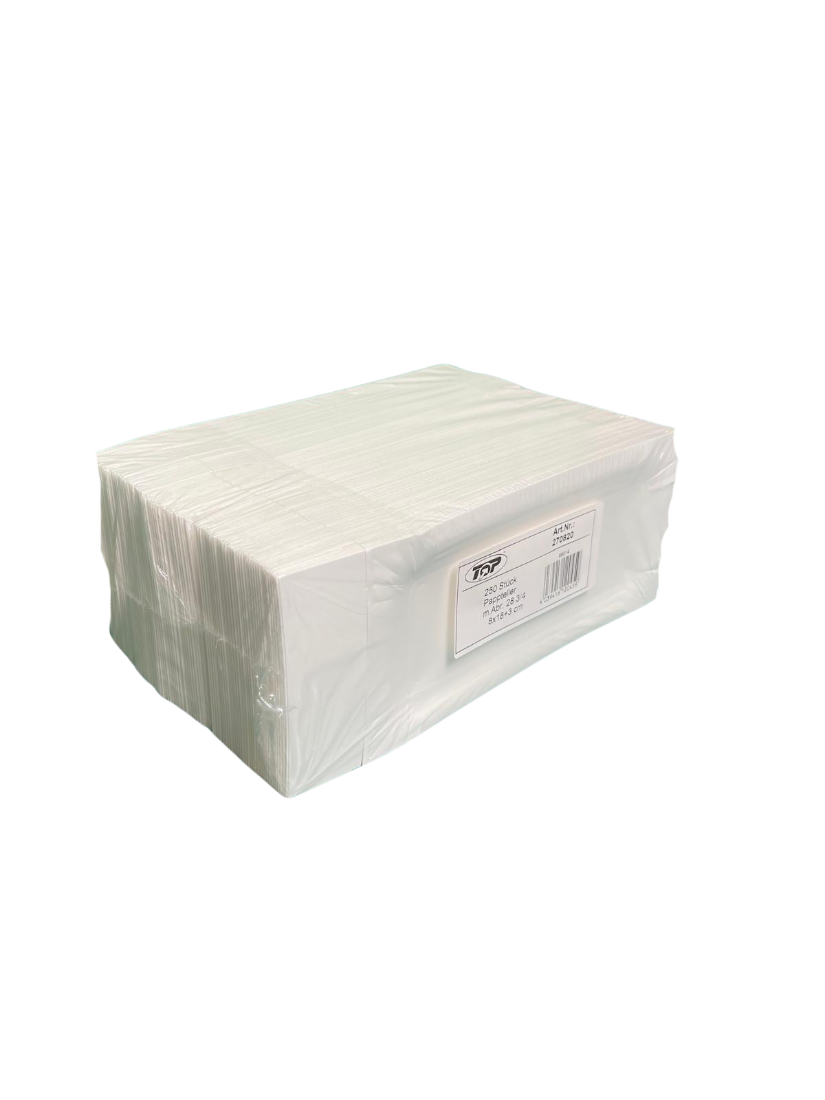 Wurstpappe mit Abriss 8 x 18 + 3 cm 3.000 Stück – Einschlagpapier