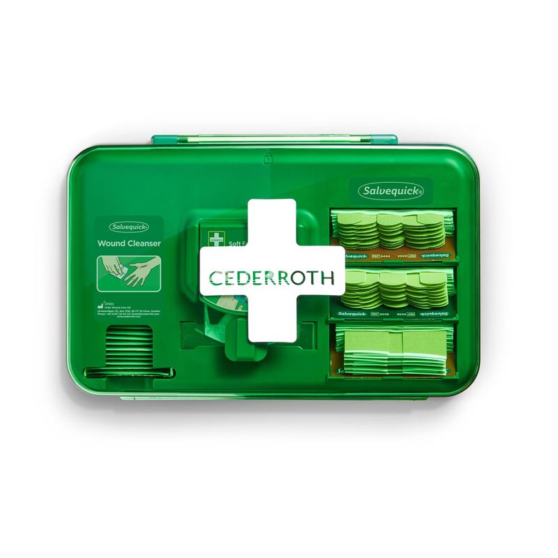 Auslaufartikel: Cederroth "Cederroth" Wound Care Dispenser, Pflasterspender 20,3 cm x 30,6 cm x 15,5 cm grün | Folienbeutel (1 Set)-1