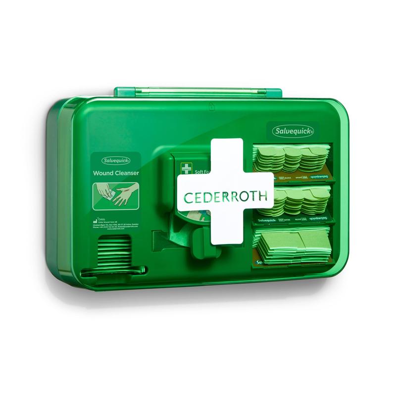 Auslaufartikel: Cederroth "Cederroth" Wound Care Dispenser, Pflasterspender 20,3 cm x 30,6 cm x 15,5 cm grün | Folienbeutel (1 Set)-3