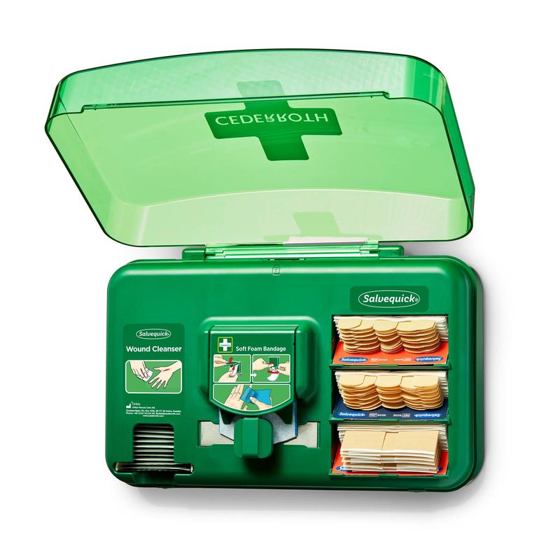 Auslaufartikel: Cederroth "Cederroth" Wound Care Dispenser, Pflasterspender 20,3 cm x 30,6 cm x 15,5 cm grün | Folienbeutel (1 Set)-zoom-5