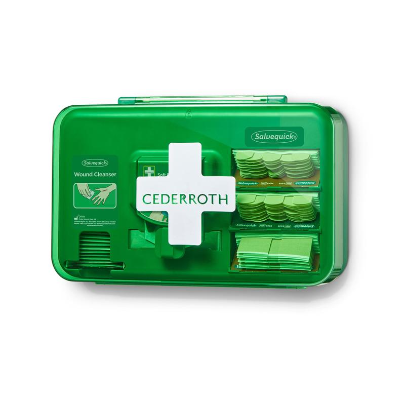 Auslaufartikel: Cederroth "Cederroth" Wound Care Dispenser, Pflasterspender 20,3 cm x 30,6 cm x 15,5 cm grün | Folienbeutel (1 Set)-zoom-