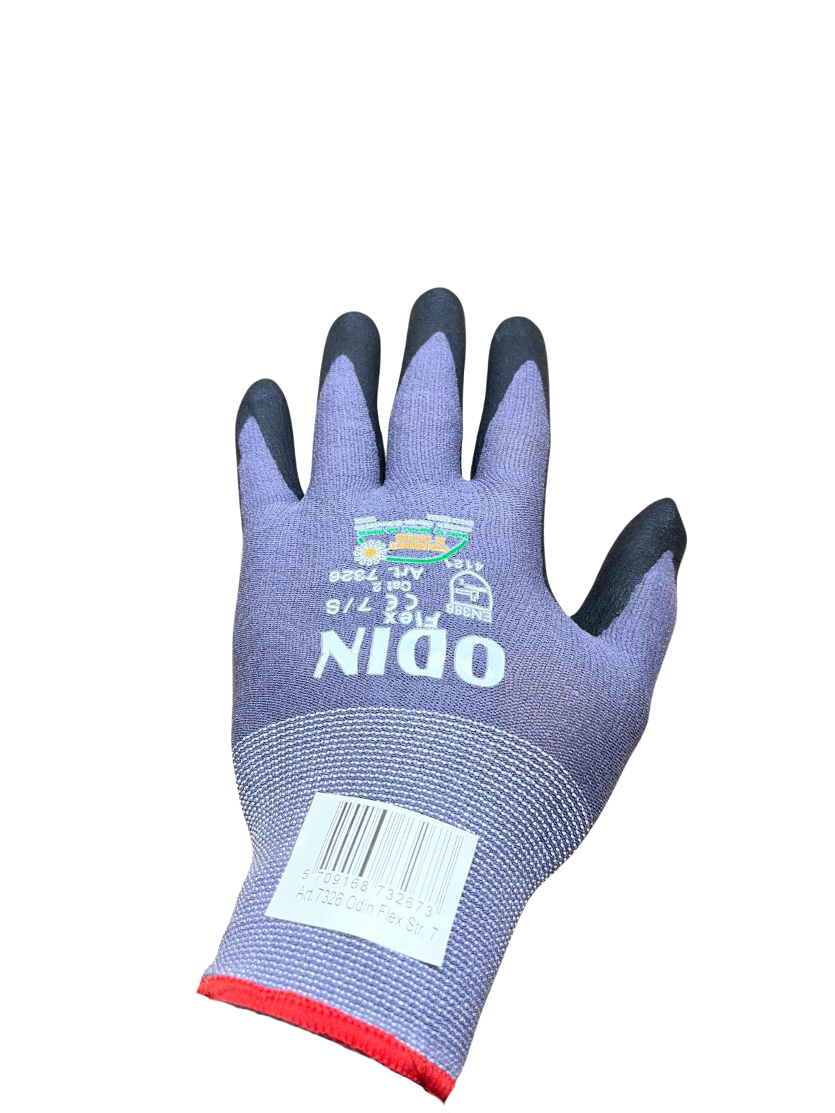 Montagehandschuh Flex Feinstrickhandschuh Größe 7 (S) Cat 2 Nitrilbeschichtung-1