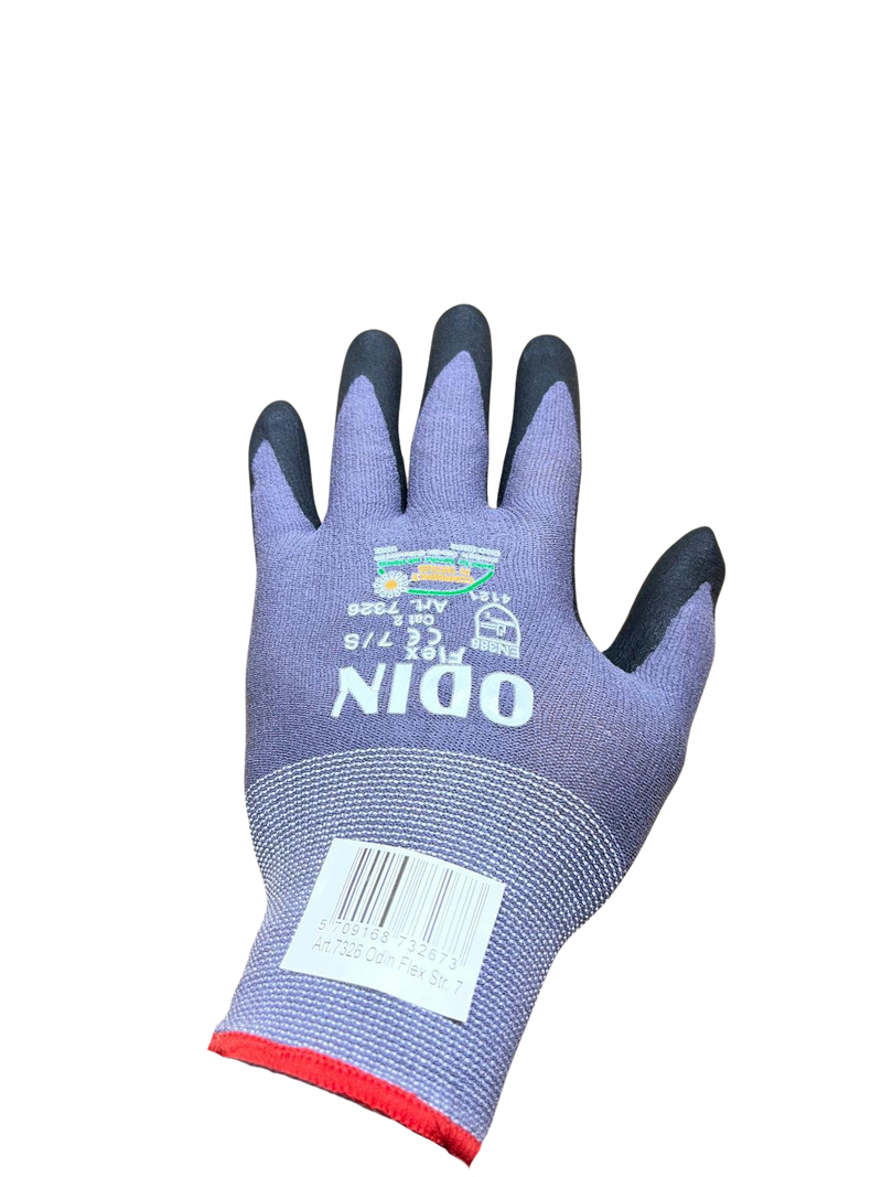 Montagehandschuh Flex Feinstrickhandschuh Größe 7 (S) Cat 2 Nitrilbeschichtung-zoom-