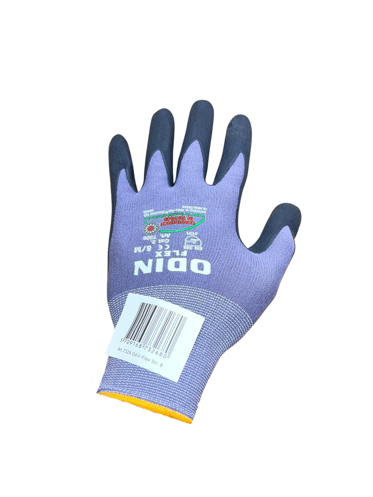 Montagehandschuh Flex Feinstrickhandschuh Größe 8 (M) Cat 2 Nitrilbeschichtung-1