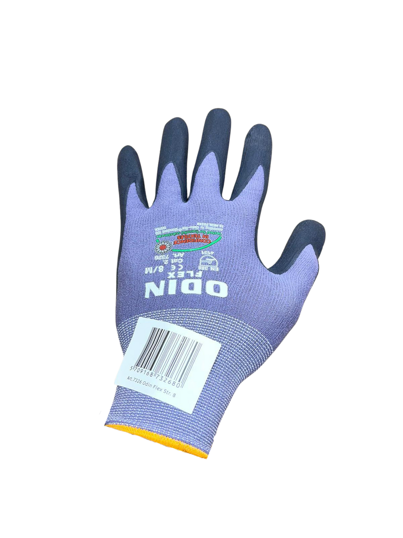 Montagehandschuh Flex Feinstrickhandschuh Größe 8 (M) Cat 2 Nitrilbeschichtung-zoom-