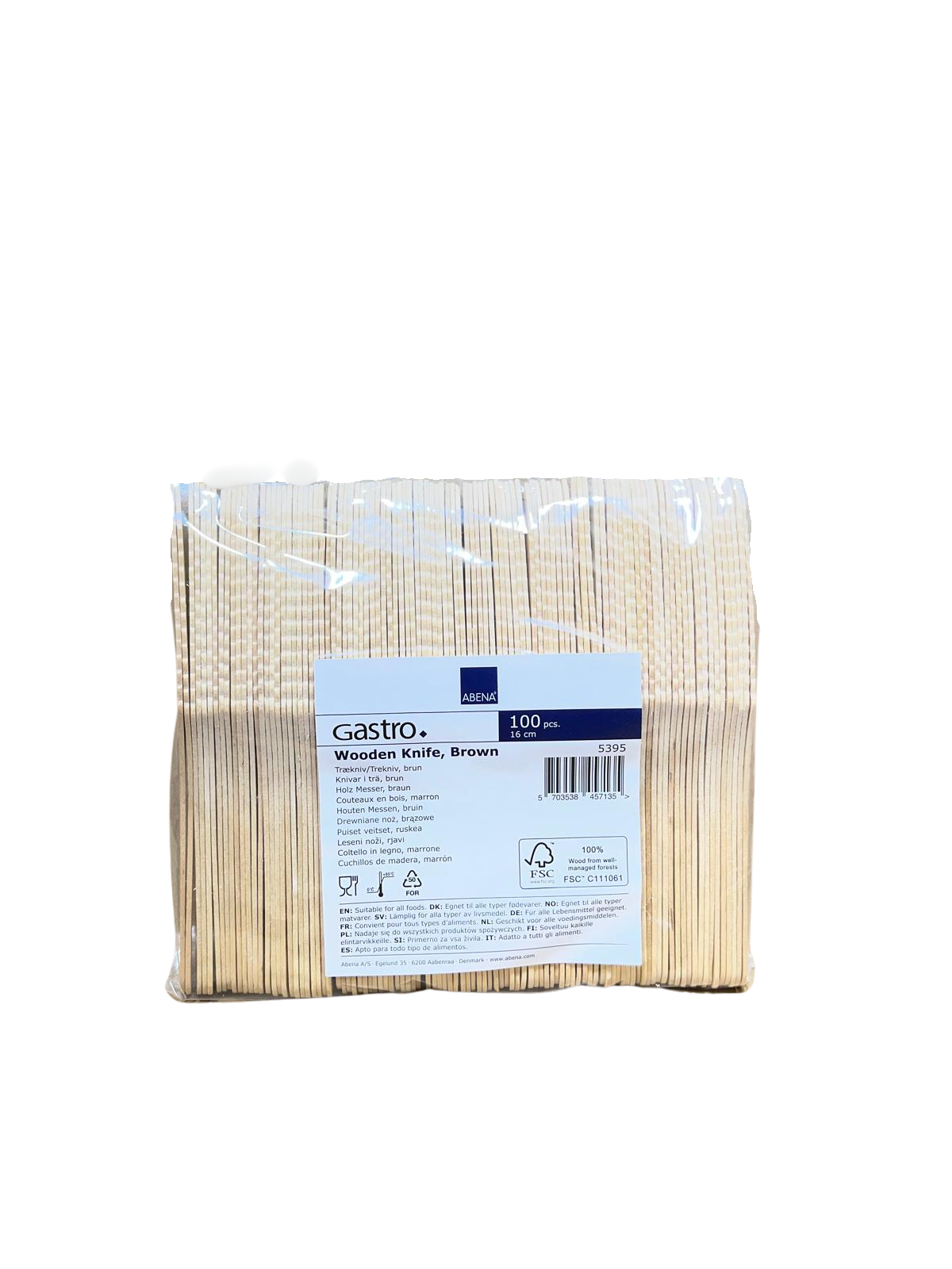 Messer einweg Holz 16,5 cm 2000 Stück-zoom-1