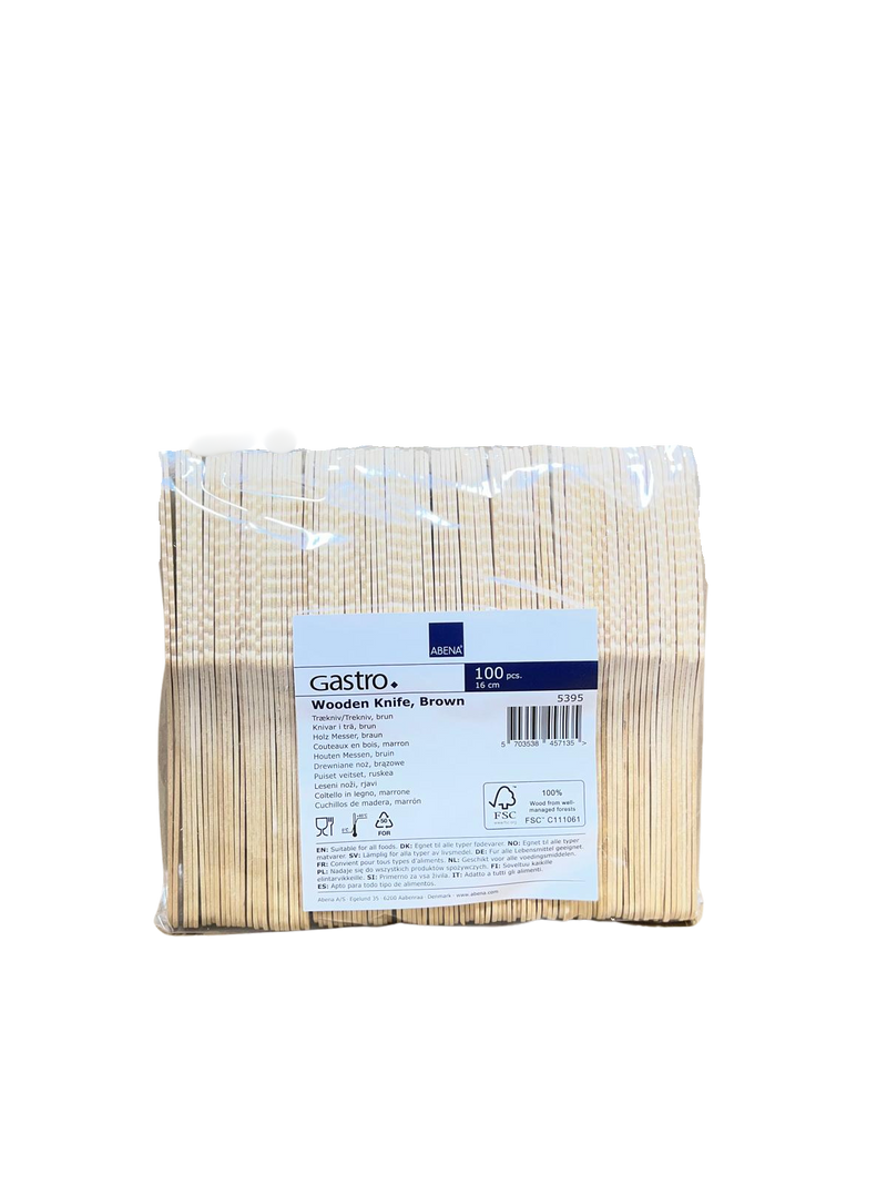 Messer einweg Holz 16,5 cm 2000 Stück-zoom-