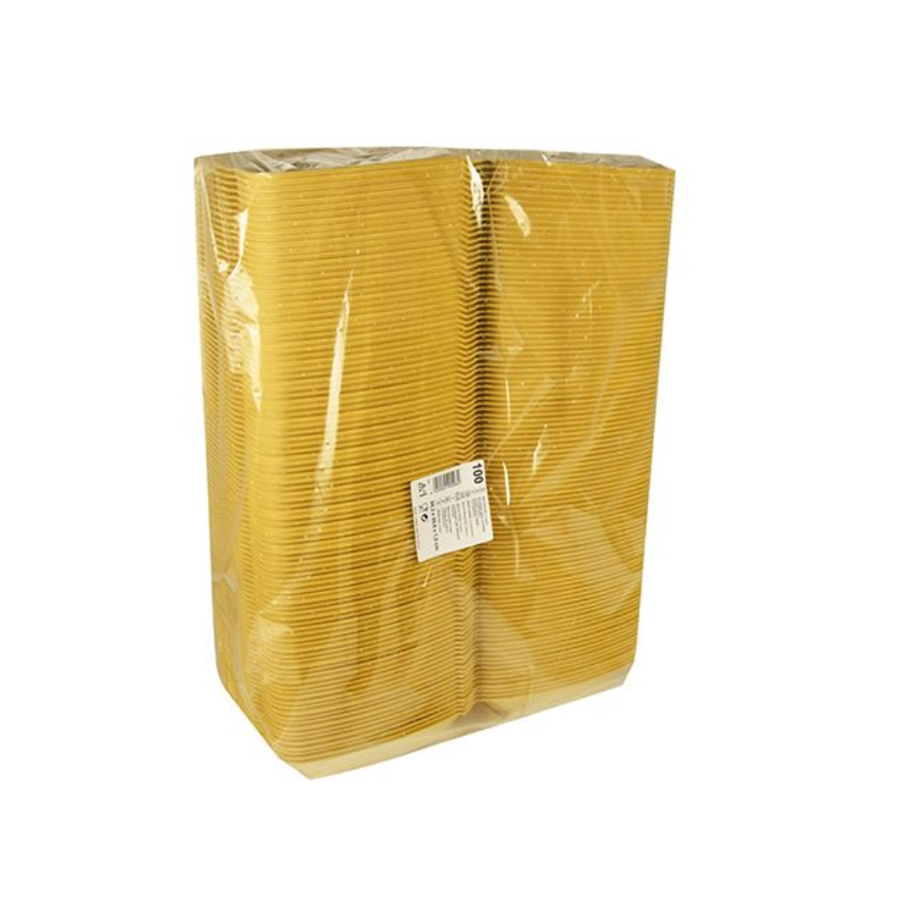 Starpak 100 Menüboxen mit Klappdeckel, XPS 2-geteilt 7,5 cm x 24,3 cm x 20,8 cm-3