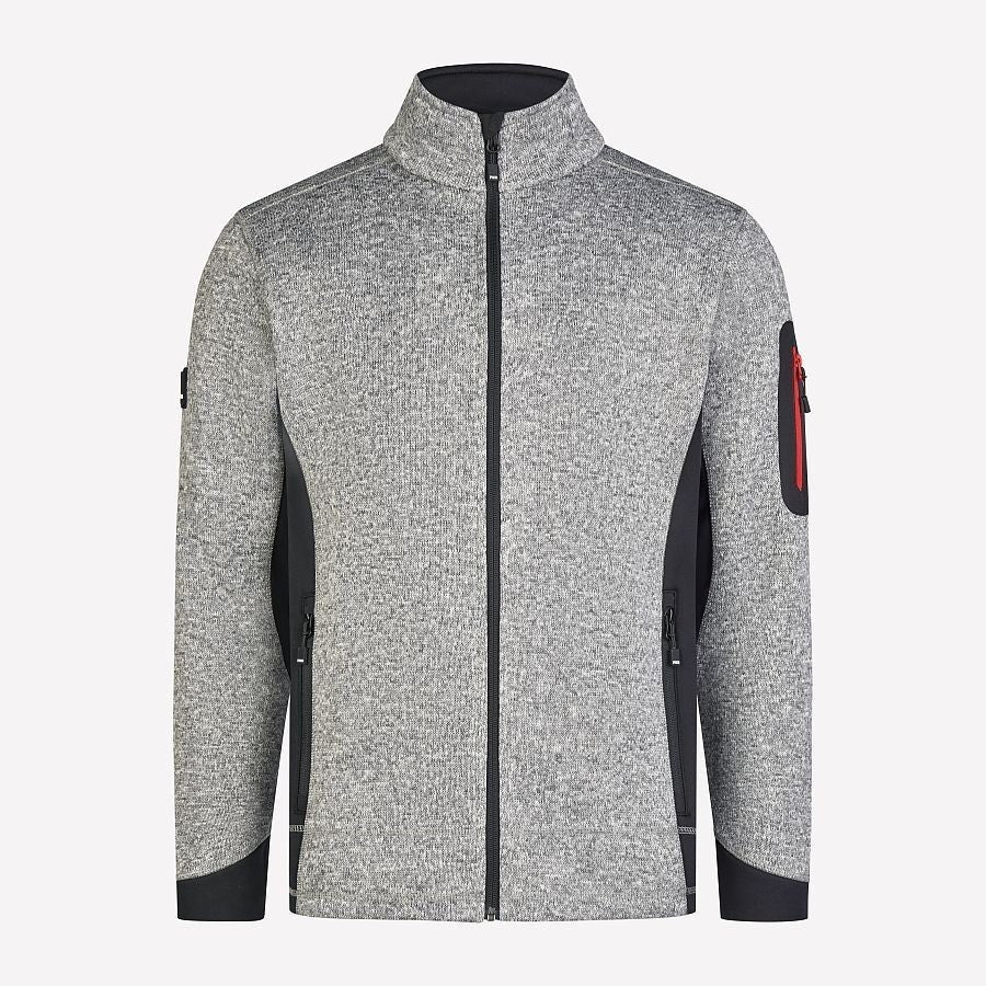 FHB Strick-Fleece-Jacke CHRISTOPH: Praktische Eleganz trifft Komfort