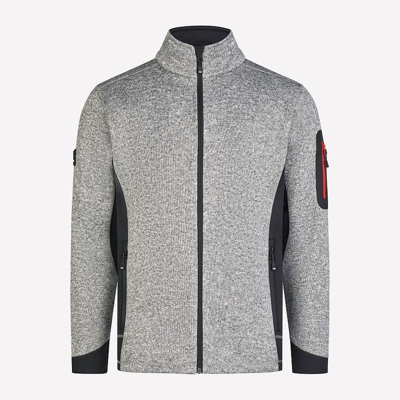 FHB Strick-Fleece-Jacke CHRISTOPH: Praktische Eleganz trifft Komfort-zoom-
