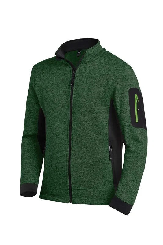 FHB Strick-Fleece-Jacke CHRISTOPH: Praktische Eleganz trifft Komfort