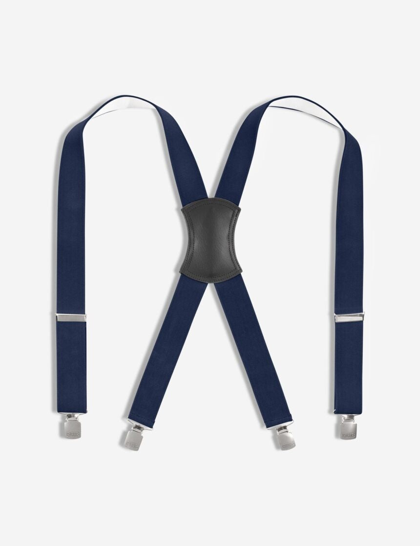 FHB Hosenträger ACHIM elastisch verstellbar mit 4 Metallclips