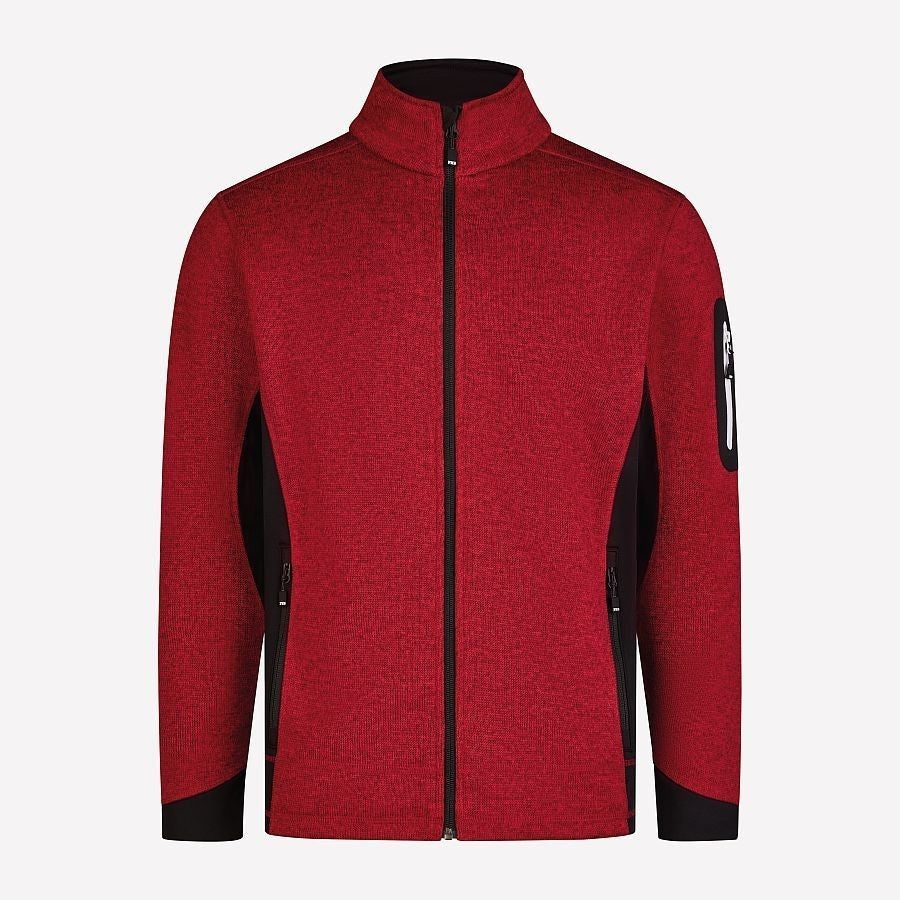 FHB Strick-Fleece-Jacke CHRISTOPH: Praktische Eleganz trifft Komfort