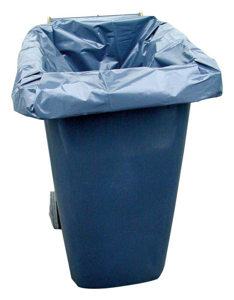 Müllsäcke 240L | Leichtgut | 135 cm | 200 Stück | 10 Rollen á 25 Säcke – Grau