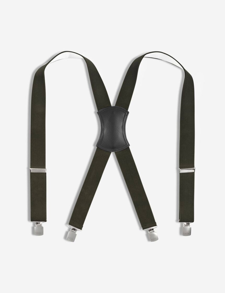 FHB Hosenträger ACHIM elastisch verstellbar mit 4 Metallclips