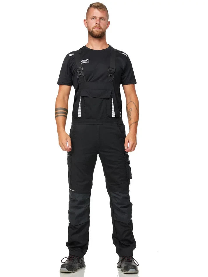 Die ultimative PUMA WORKWEAR Premium Latzhose: Robust, flexibel und sicher!-zoom-