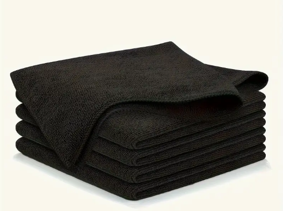 20 x Mikrofasertücher SCHWARZ 40 x 40cm Profiqualität ST Gastro Microfasertuch-zoom-