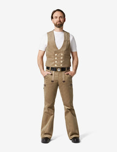 FHB Zunfthose ALFONS Trenkercord mit Schlag robust Arbeitshose