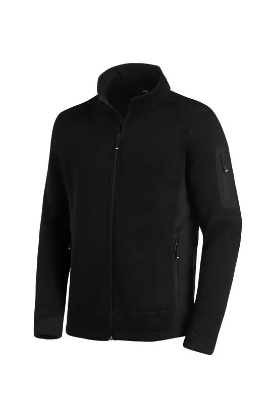 FHB Strick-Fleece-Jacke CHRISTOPH: Praktische Eleganz trifft Komfort