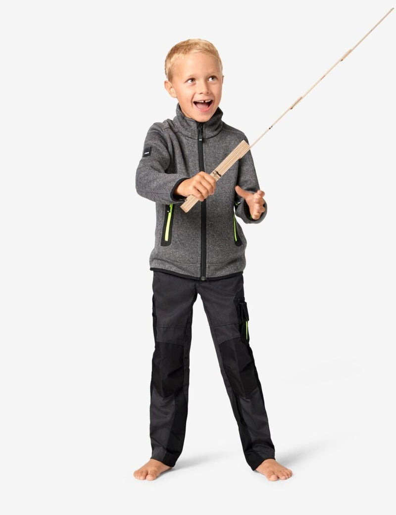 FHB Kinder Arbeitshose HUGO robust verstellbar mitwachsend-zoom-