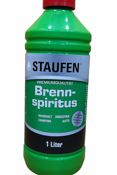Staufen Brennspiritus 1L – Premiumqualität für Haushalt, Camping & Industrie