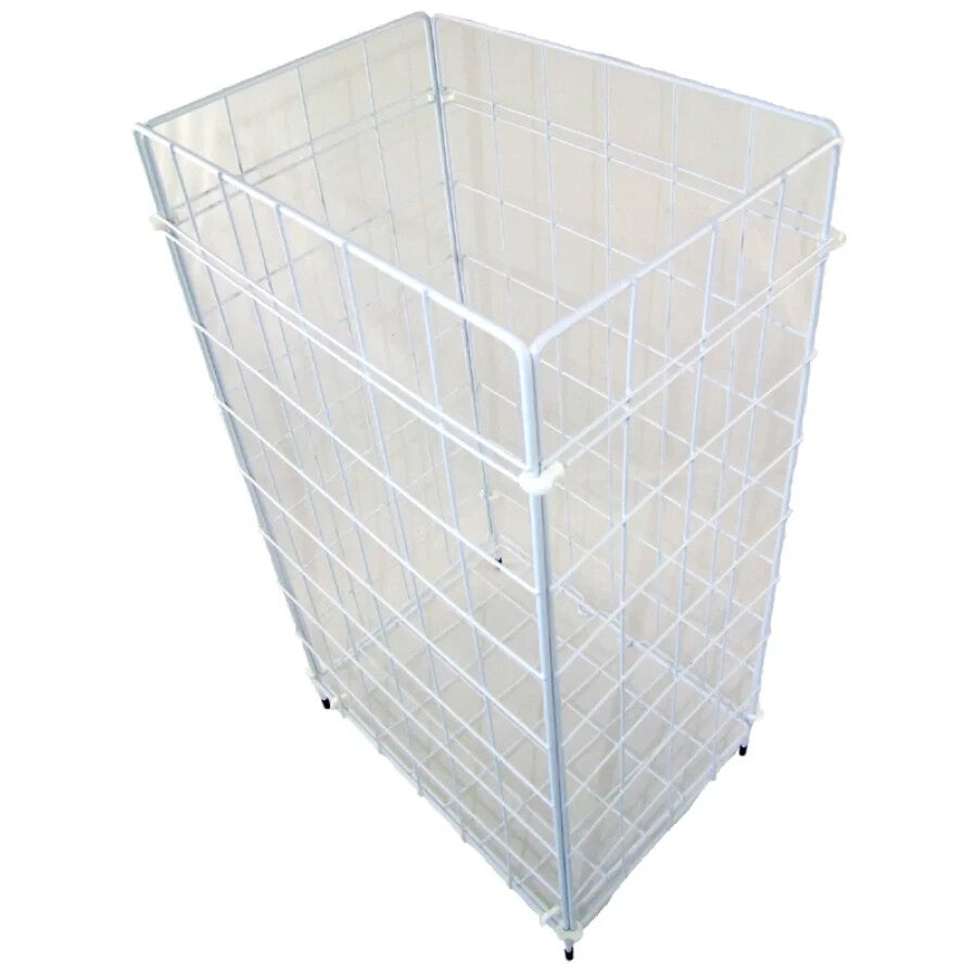 🗑 Papierdrahtkorb 60 Liter – Hygienischer & Platzsparender Gittermülleimer 🗑