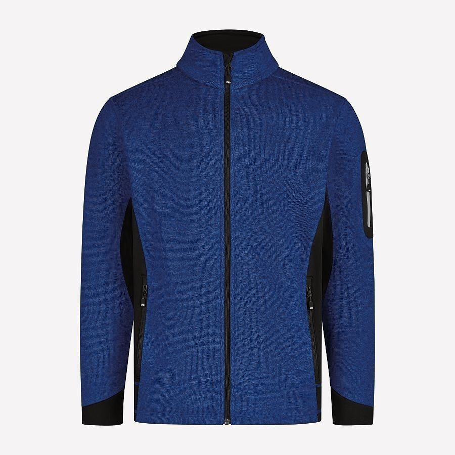 FHB Strick-Fleece-Jacke CHRISTOPH: Praktische Eleganz trifft Komfort