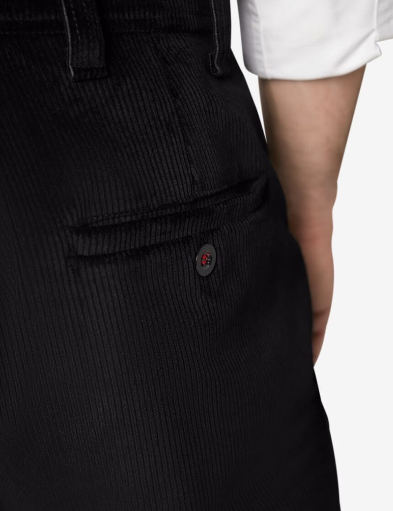 FHB Cordhose ALAIN Ballonhose Arbeitshose schwarz mit Zollstocktasche-zoom-