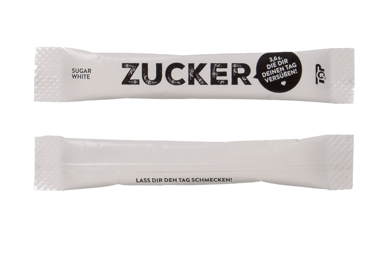2000x Zucker Sticks à 3,6g – Weißer Zucker für Gastro, Büro & To-Go