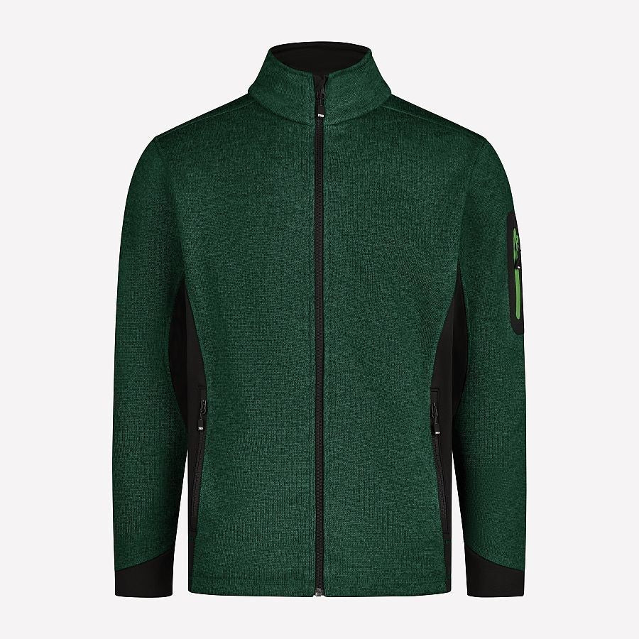 FHB Strick-Fleece-Jacke CHRISTOPH: Praktische Eleganz trifft Komfort