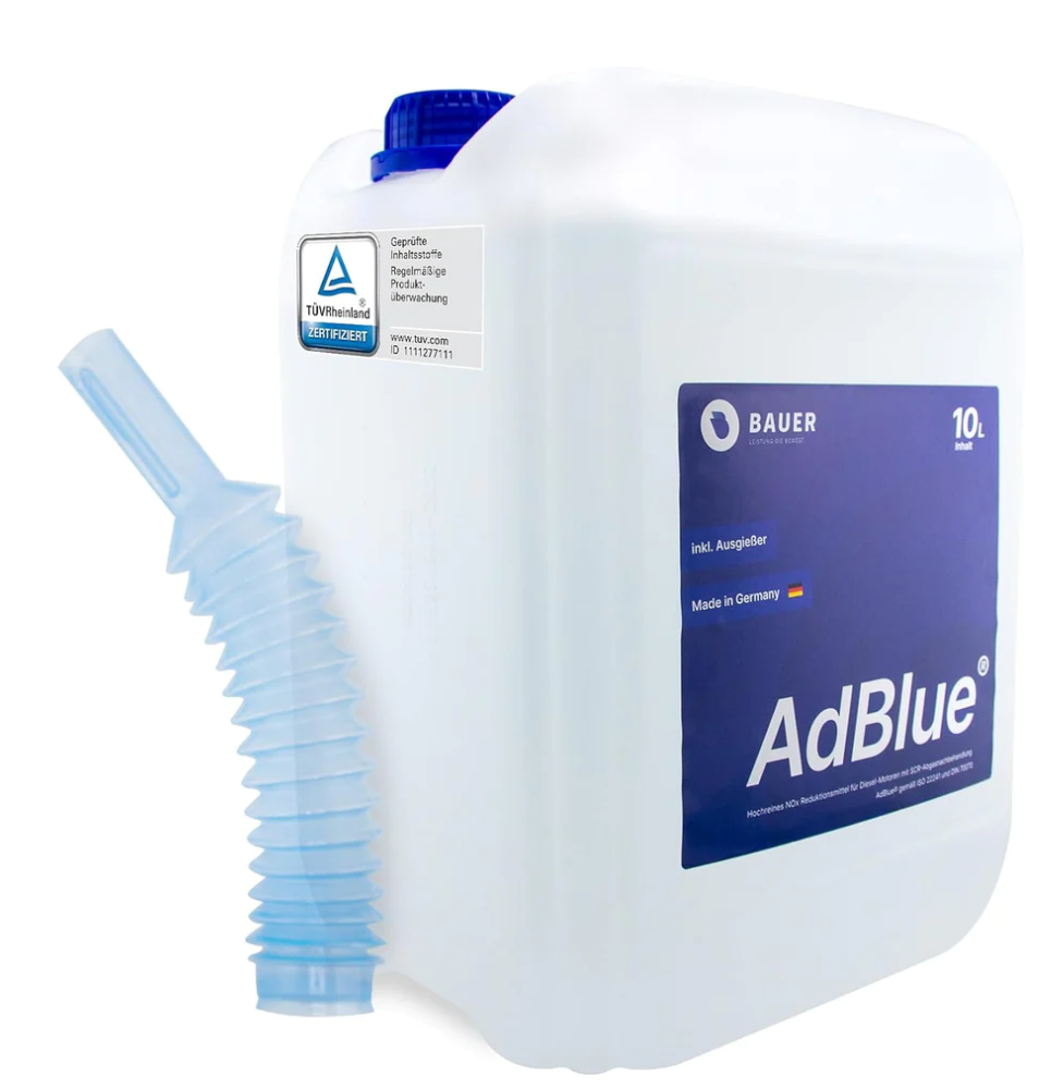 AdBlue® 300L in 10L Kanister inkl. Ausgießer| TÜV-zertifiziert | Made in Germany