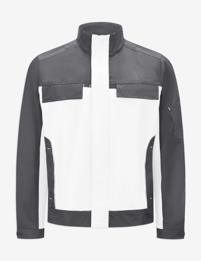 FHB Arbeitsjacke ERNST Twill 300: Deutsche Qualität trifft Funktionalität-zoom-