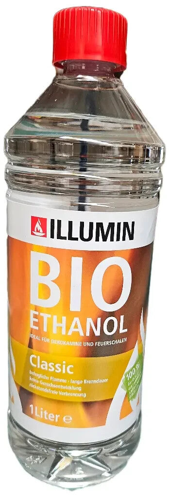 1-Liter Bio-Ethanol Bio-Alkohol Classic ILLUMIN 99,9% ANGEBOT