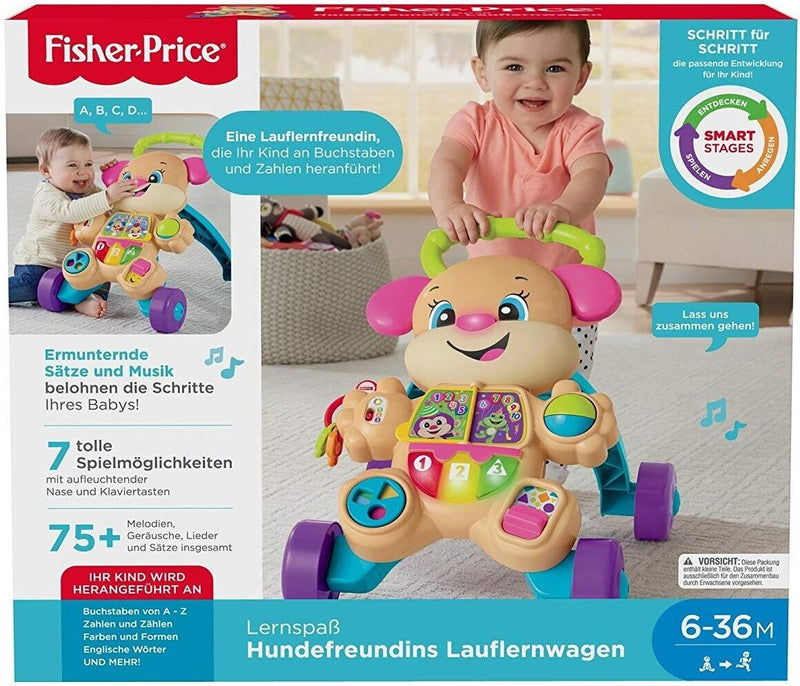Fisher-Price Lernspaß Hundefreundin Lauflernwagen (6-36 Monate)-zoom-