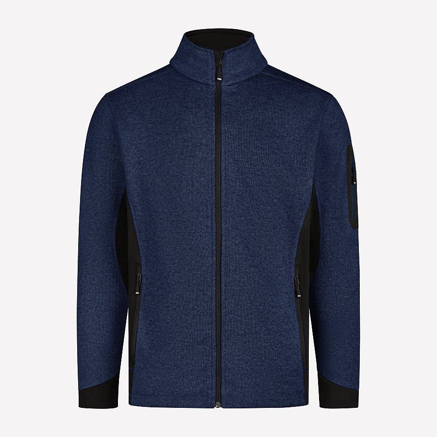 FHB Strick-Fleece-Jacke CHRISTOPH: Praktische Eleganz trifft Komfort
