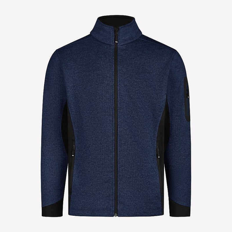 FHB Strick-Fleece-Jacke CHRISTOPH: Praktische Eleganz trifft Komfort-zoom-