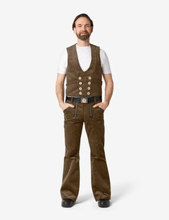 FHB Zunfthose ALFONS Trenkercord mit Schlag robust Arbeitshose