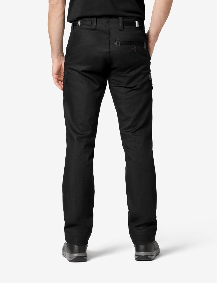 FHB Zunfthose ALBERT elastisch schlank YKK Reißverschluss schwarz