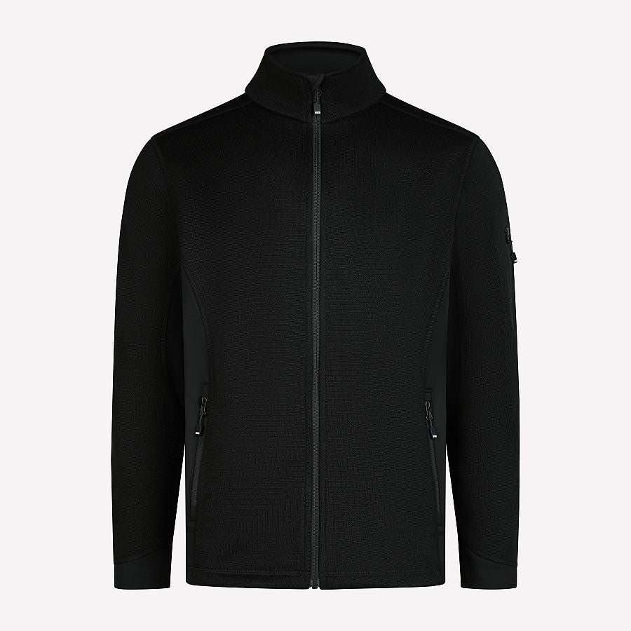 FHB Strick-Fleece-Jacke CHRISTOPH: Praktische Eleganz trifft Komfort