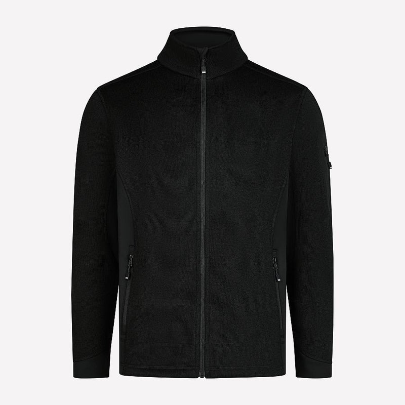 FHB Strick-Fleece-Jacke CHRISTOPH: Praktische Eleganz trifft Komfort-zoom-