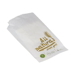 Nachhaltige Bäckerbeutel "All Natural" – Perfekt für Backwaren & Snacks! 🌿