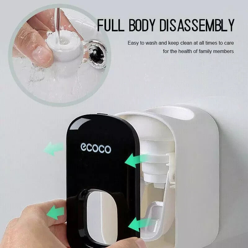 Ecoco Automatischer Zahnpastaspender – Hygienisch, Praktisch & Stilvoll